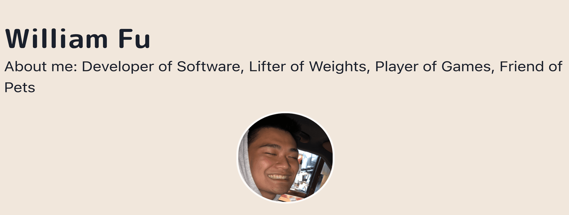 Personal Portfolio